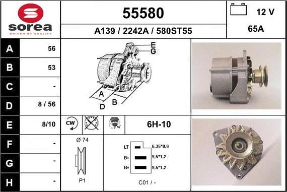 EAI 55580 - Ģenerators adetalas.lv