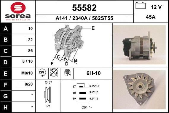 EAI 55582 - Ģenerators adetalas.lv