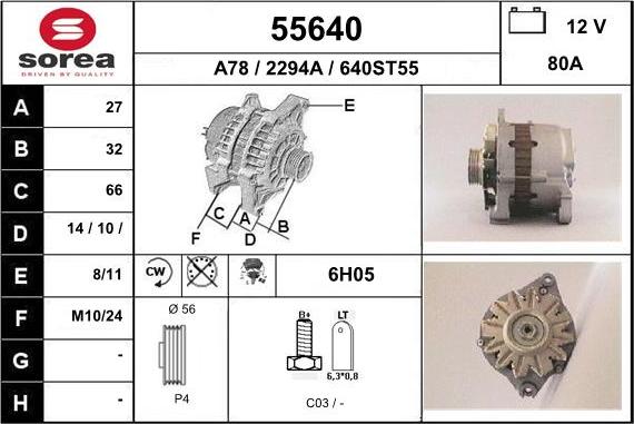 EAI 55640 - Ģenerators adetalas.lv