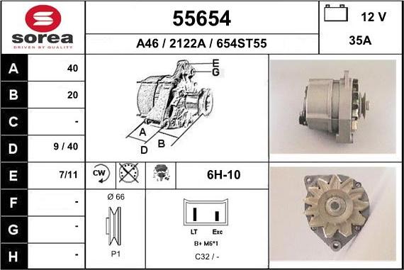 EAI 55654 - Ģenerators adetalas.lv