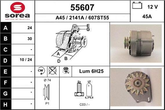 EAI 55607 - Ģenerators adetalas.lv