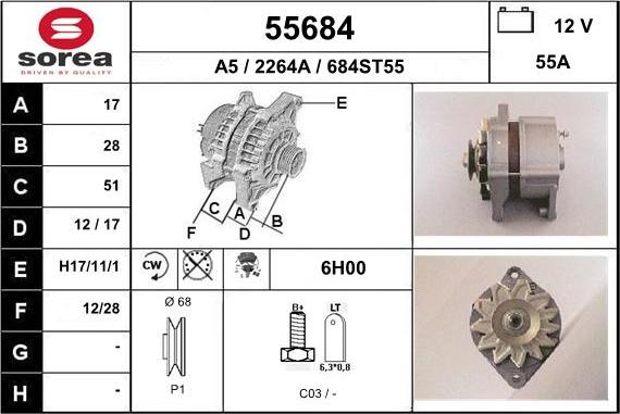 EAI 55684 - Ģenerators adetalas.lv