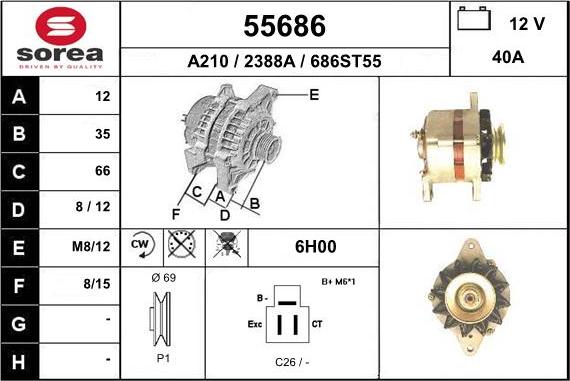 EAI 55686 - Ģenerators adetalas.lv