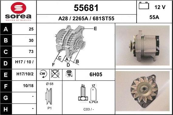 EAI 55681 - Ģenerators adetalas.lv