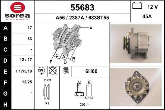 EAI 55683 - Ģenerators adetalas.lv