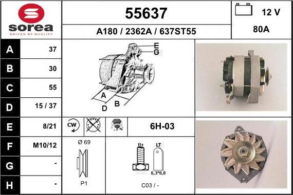 EAI 55637 - Ģenerators adetalas.lv