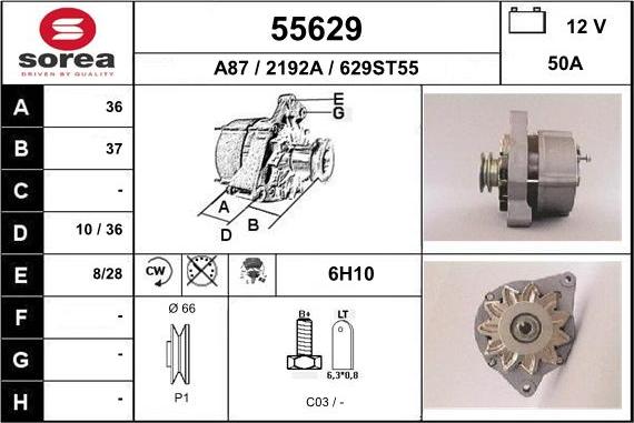 EAI 55629 - Ģenerators adetalas.lv