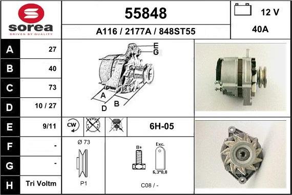 EAI 55848 - Ģenerators adetalas.lv