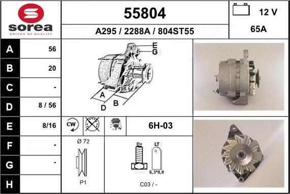 EAI 55804 - Ģenerators adetalas.lv