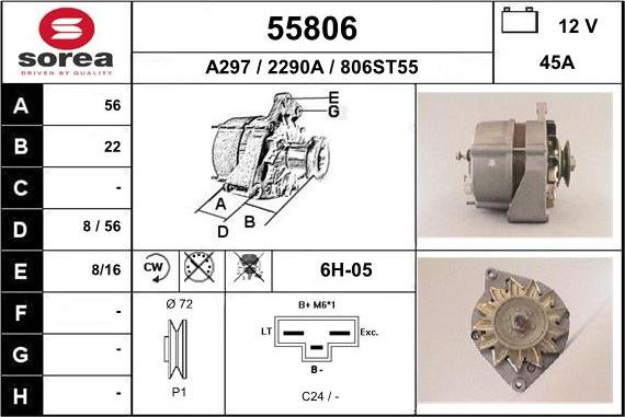 EAI 55806 - Ģenerators adetalas.lv