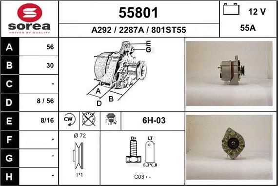 EAI 55801 - Ģenerators adetalas.lv