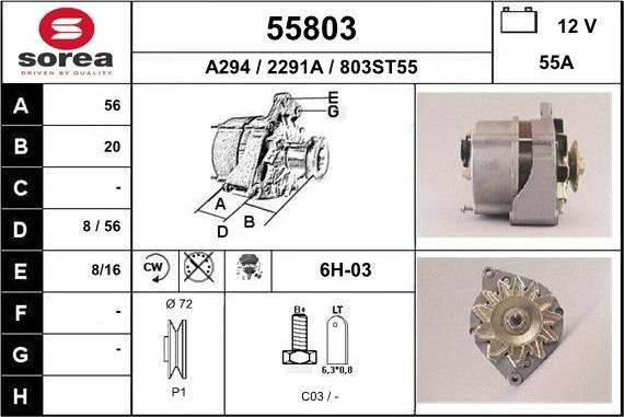 EAI 55803 - Ģenerators adetalas.lv