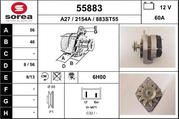 EAI 55883 - Ģenerators adetalas.lv