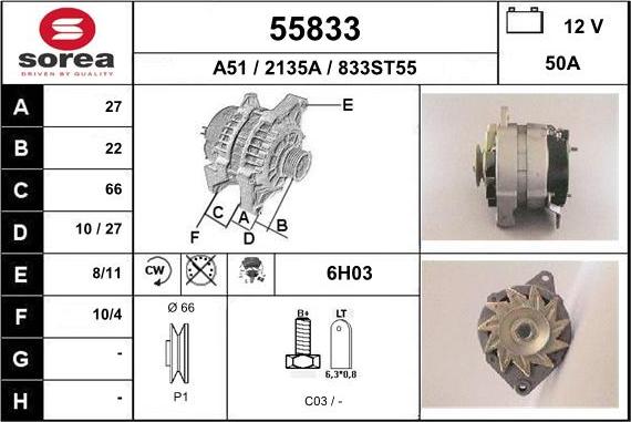 EAI 55833 - Ģenerators adetalas.lv