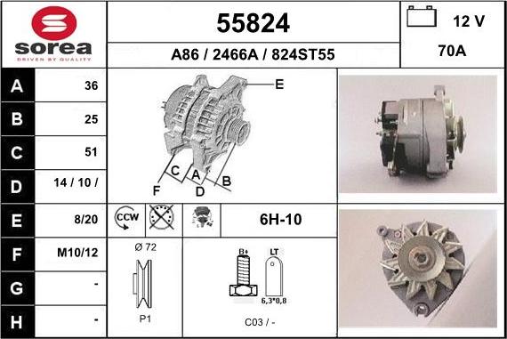 EAI 55824 - Ģenerators adetalas.lv