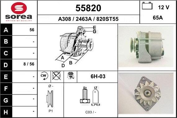 EAI 55820 - Ģenerators adetalas.lv