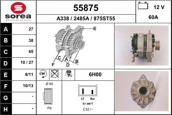 EAI 55875 - Ģenerators adetalas.lv