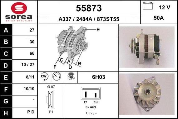 EAI 55873 - Ģenerators adetalas.lv