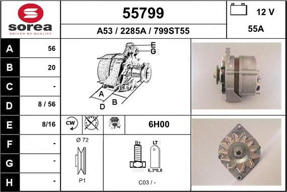 EAI 55799 - Ģenerators adetalas.lv