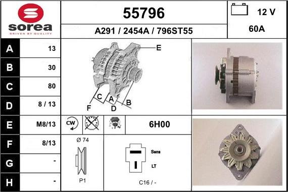 EAI 55796 - Ģenerators adetalas.lv