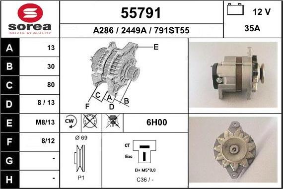 EAI 55791 - Ģenerators adetalas.lv