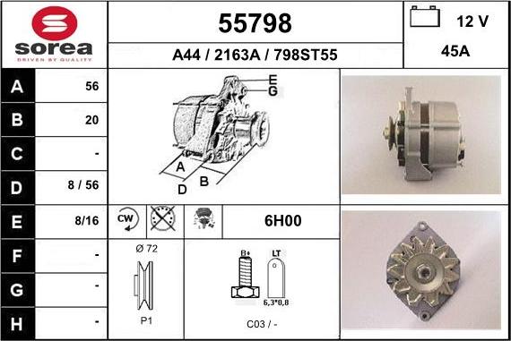 EAI 55798 - Ģenerators adetalas.lv