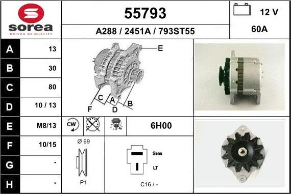 EAI 55793 - Ģenerators adetalas.lv