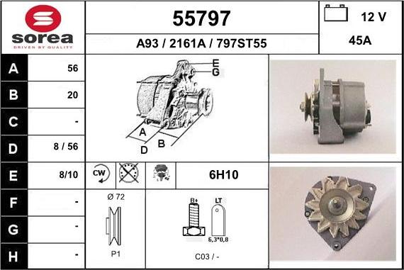 EAI 55797 - Ģenerators adetalas.lv