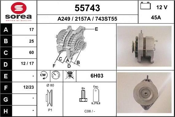 EAI 55743 - Ģenerators adetalas.lv