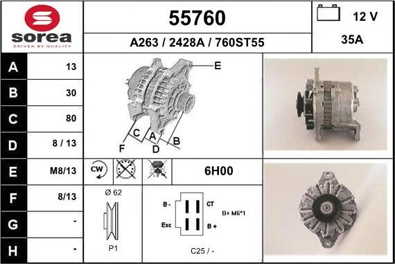 EAI 55760 - Ģenerators adetalas.lv