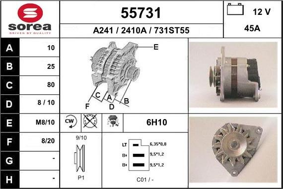 EAI 55731 - Ģenerators adetalas.lv