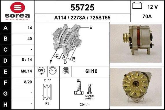 EAI 55725 - Ģenerators adetalas.lv