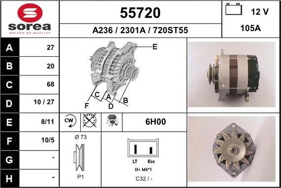 EAI 55720 - Ģenerators adetalas.lv