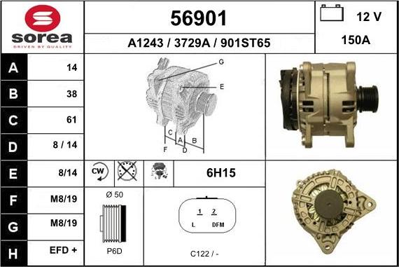 EAI 56901 - Ģenerators adetalas.lv