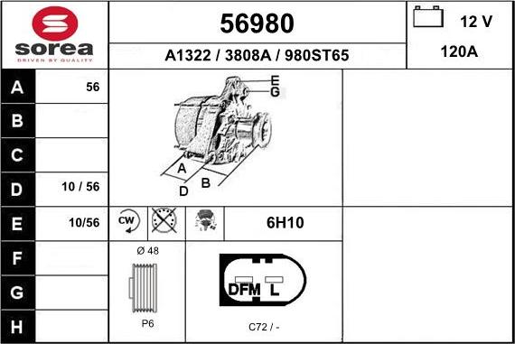 EAI 56980 - Ģenerators adetalas.lv