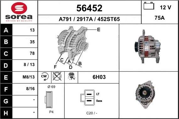 EAI 56452 - Ģenerators adetalas.lv