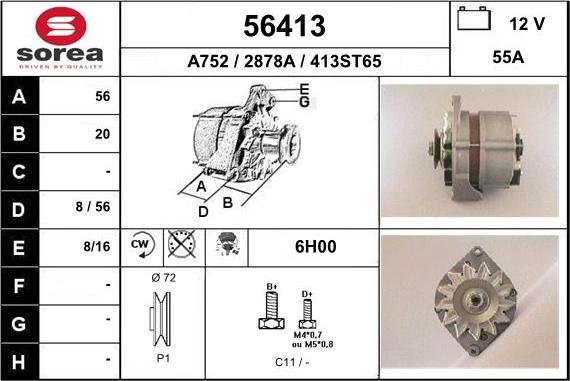 EAI 56413 - Ģenerators adetalas.lv