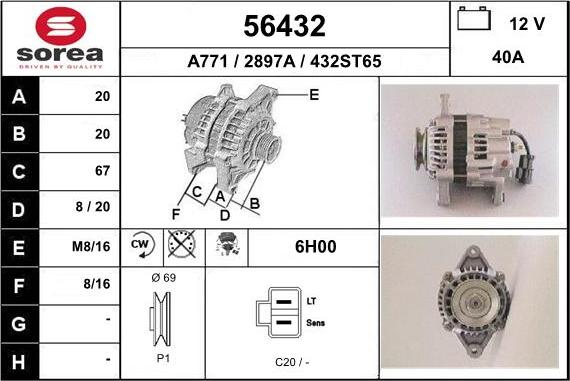 EAI 56432 - Ģenerators adetalas.lv