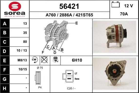 EAI 56421 - Ģenerators adetalas.lv