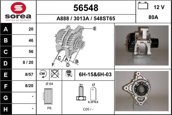 EAI 56548 - Ģenerators adetalas.lv