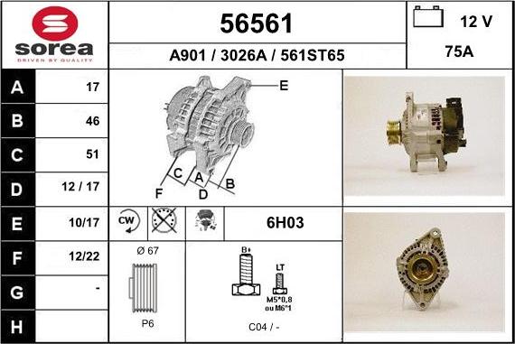 EAI 56561 - Ģenerators adetalas.lv