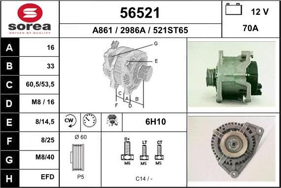 EAI 56521 - Ģenerators adetalas.lv