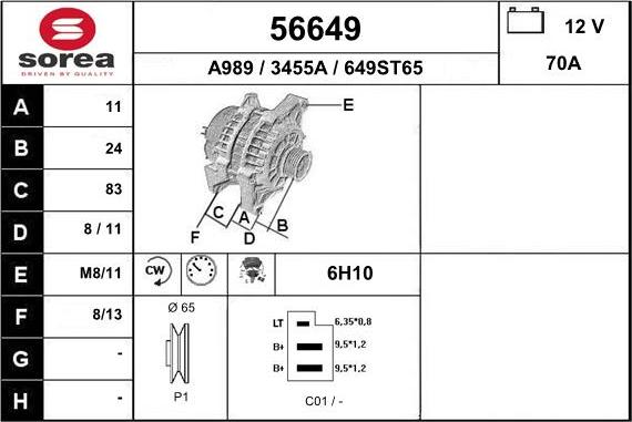 EAI 56649 - Ģenerators adetalas.lv