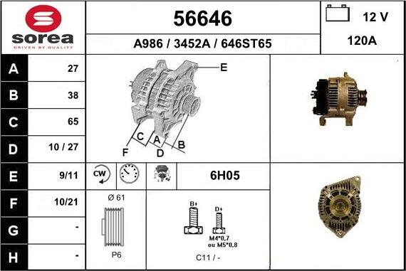 EAI 56646 - Ģenerators adetalas.lv