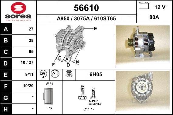 EAI 56610 - Ģenerators adetalas.lv