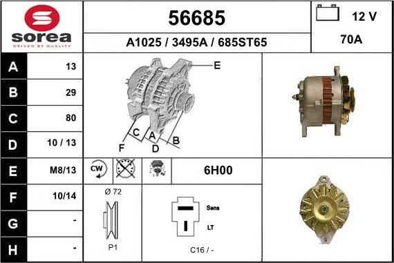 EAI 56685 - Ģenerators adetalas.lv