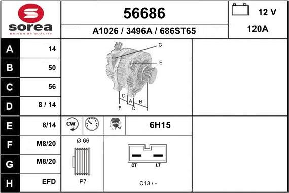 EAI 56686 - Ģenerators adetalas.lv