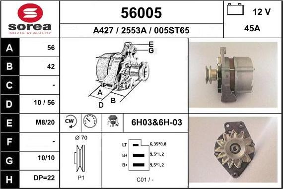 EAI 56005 - Ģenerators adetalas.lv