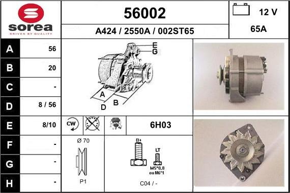 EAI 56002 - Ģenerators adetalas.lv