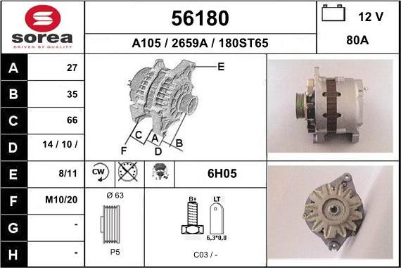 EAI 56180 - Ģenerators adetalas.lv